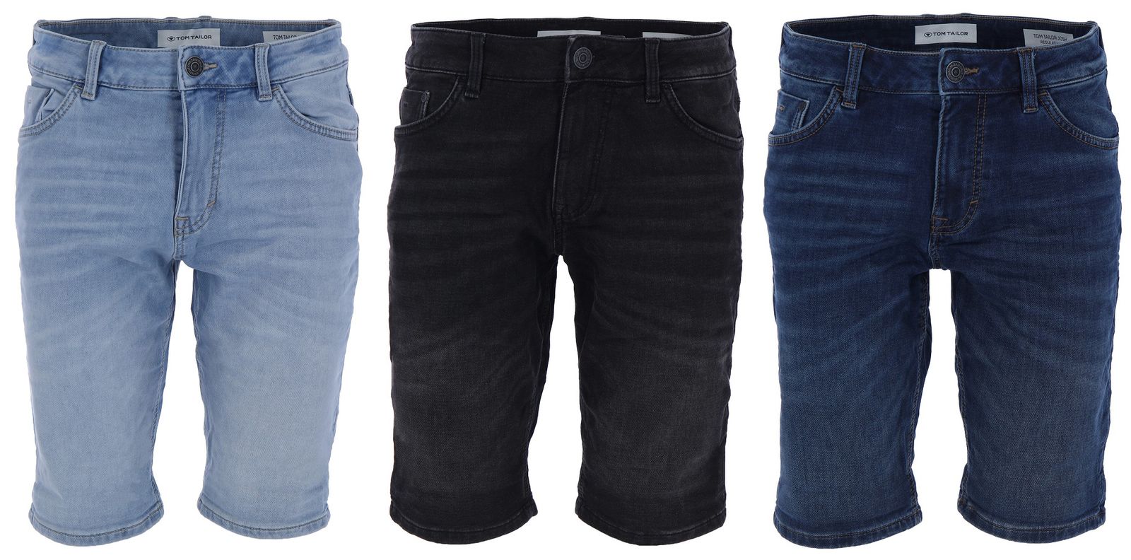 TOM TAILOR JOSH SHORTS Herren Jeans Shorts Five-Pocket-Style